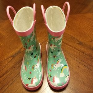 Cat and Jack toddler's Rain boots Size 10